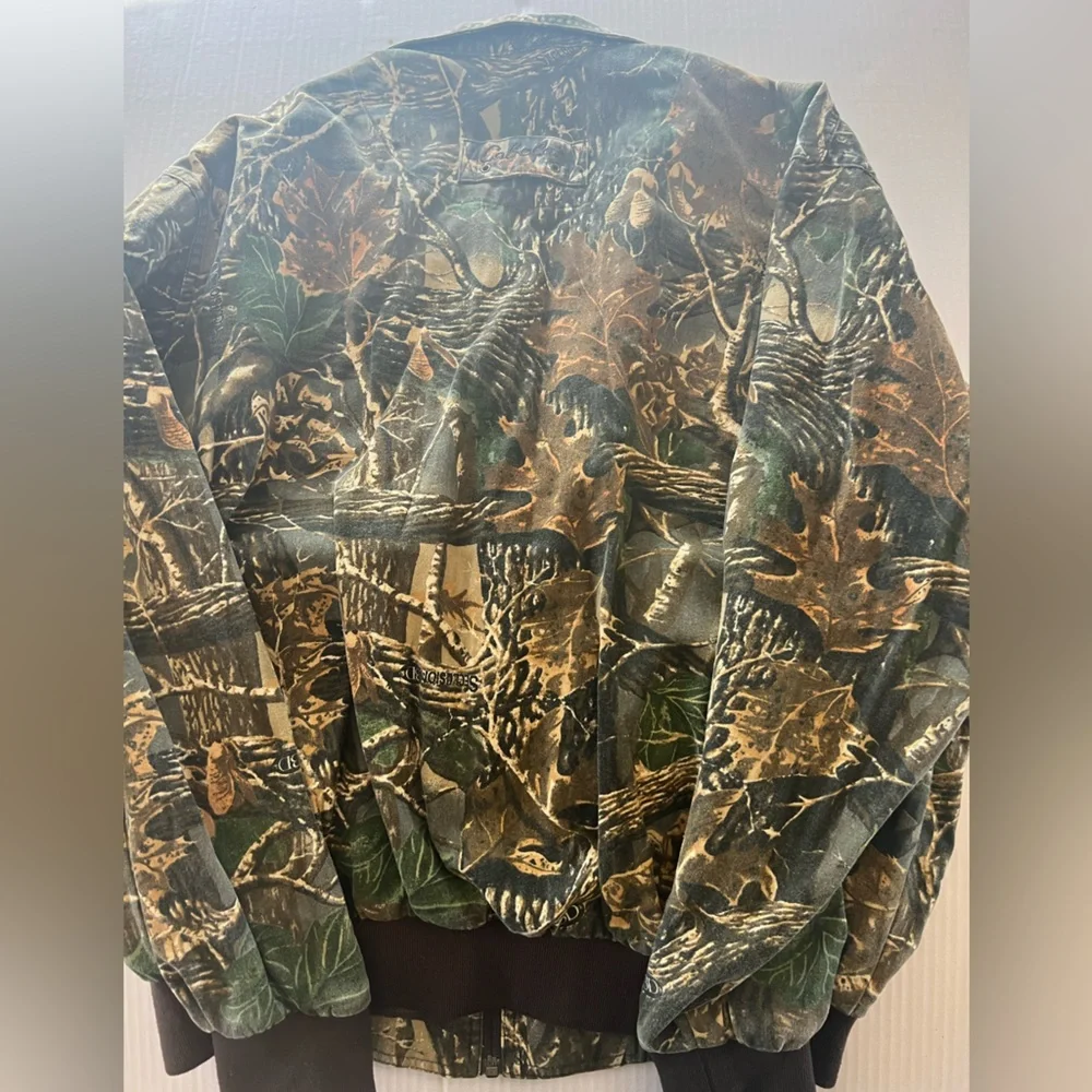 Cabela's Seclusion 3D Camouflage Hunting Field Jacket Outdoor Large